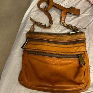 Fossil leather purse